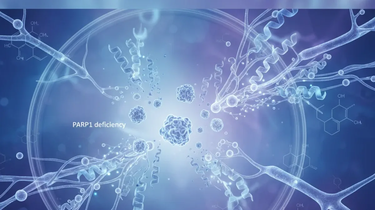 PARP1 Deficiency Reduces Amyloid Pathology in Familial AD Model