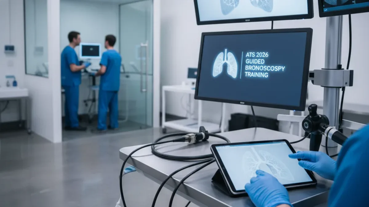 Bronchoscopy Training: ATS 2026 Focuses on EBUS and Guided Techniques