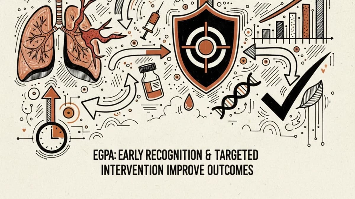 EGPA: Early Recognition & Targeted Intervention Improve Outcomes
