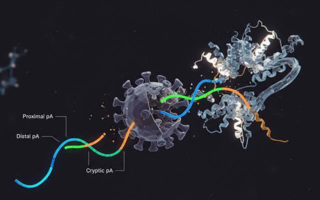 HIV-1 Replication Enhanced by Alternative Polyadenylation