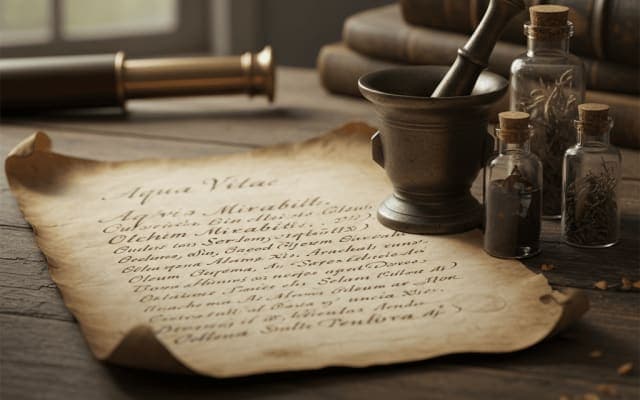 Unlocking longevity A secret 18th-century potion recipe
