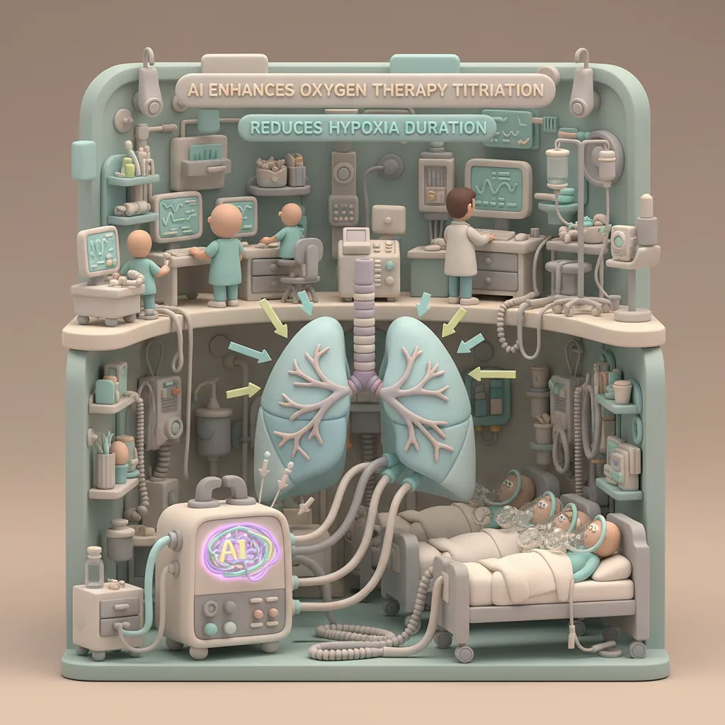 AI Enhances Oxygen Therapy Titration, Reduces Hypoxia Duration